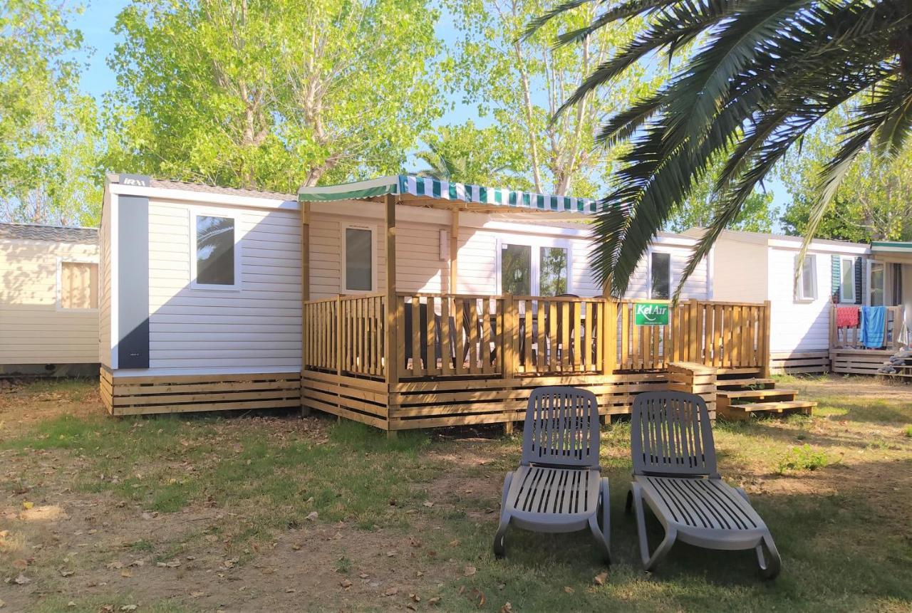 Mobile Homes By Kelair At Playa Montroig Camping Resort Tarragona Exterior foto